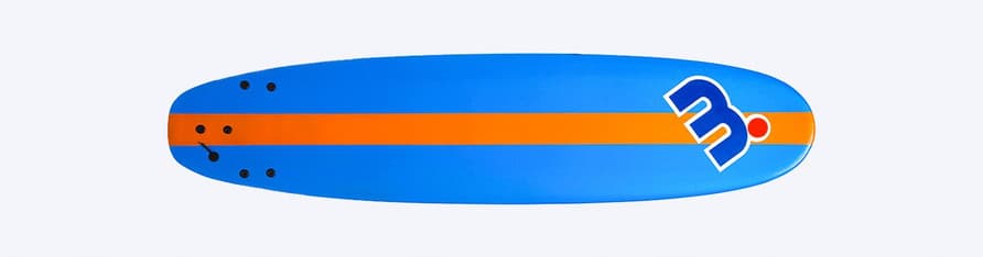 BIARRITZ 9’0 SOFT TOP SURF MALIBU SURFBOARD