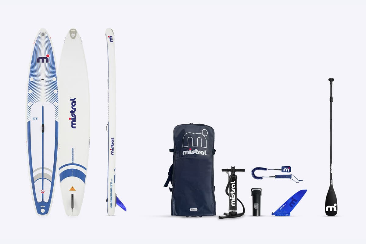 Gold Rush Air 12'6 – Inflatable SUP set – Touring